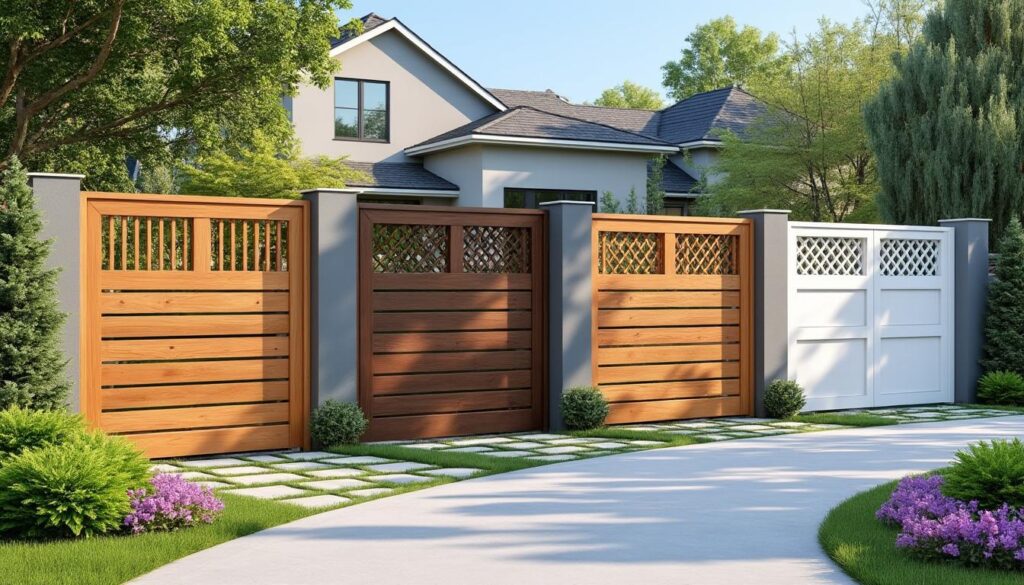 découvrez comment choisir le plan portail bois idéal pour votre entrée, alliant esthétique, sécurité et durabilité pour valoriser votre maison.